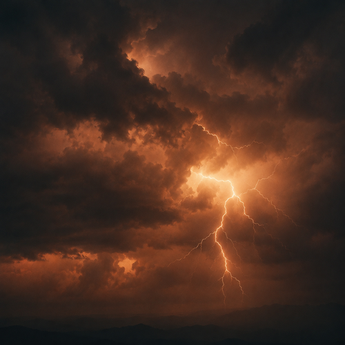 Thunderstorm — Curl up and let the storm roll you into sleep.