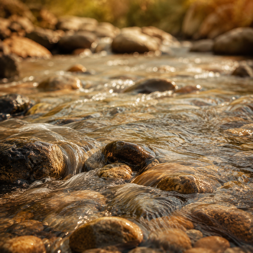 Flowing Stream — Let a gentle current carry your thoughts away.