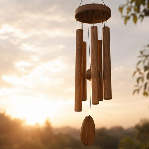 Wind Chimes — Soft chimes on the breeze, like a memory of home.